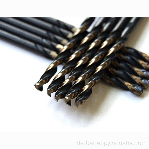 HSS schwarz und golden beschichtete Twist -Drill -Teile